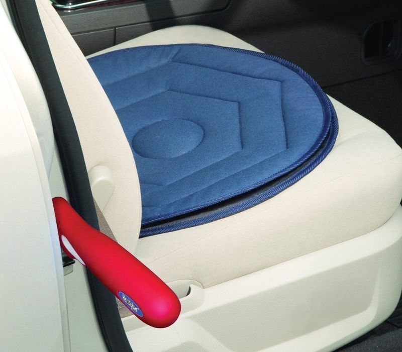 Handybar - Draaischijf Combi - Verplaatshulpmiddel - Zwart - Stevige Handgreep