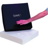 Harley - Designer Super V Zitkussen - Zwart - Visco-elastisch Foam