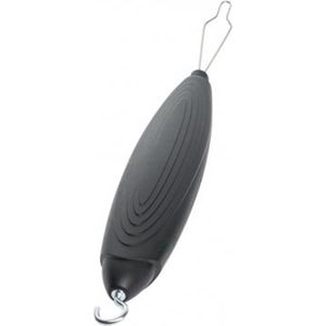 Plastic knopenhaak met ritshaak