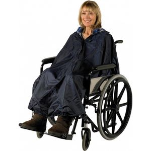 Splash - Wheely Poncho - Ongevoerd - Rolstoelaccessoire - Waterdicht
