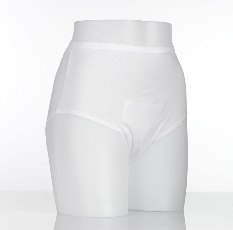 Wasbare beschermbroekjes met inlegstuk  dames small 81-86 cm