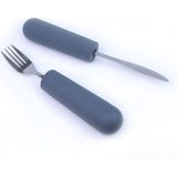 Able2 - Bestek Grip - Eethulpmiddel - Grijs - Flexibel Materiaal