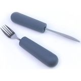 Able2 - Bestek Grip - Eethulpmiddel - Grijs - Flexibel Materiaal