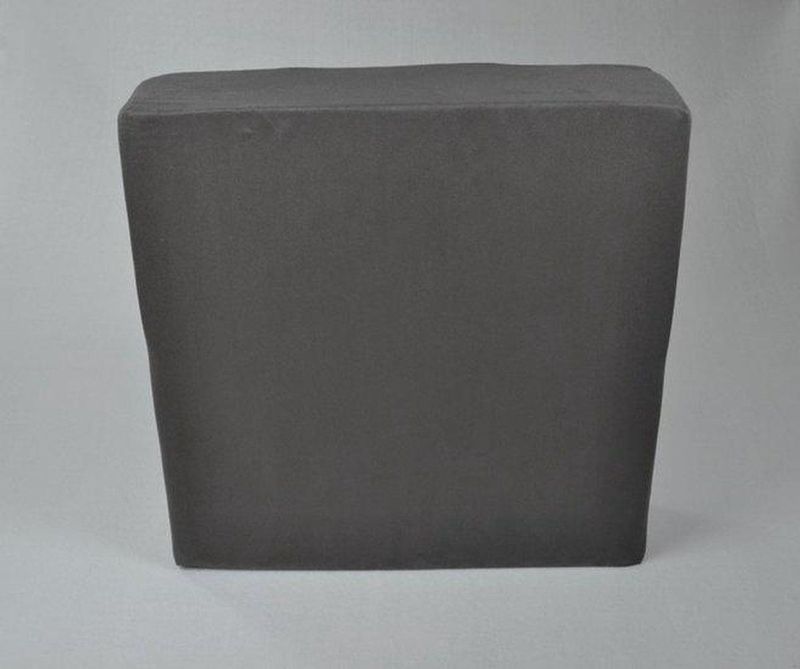 Harley - Booster Zitkussen - Zwart - Polyurethaanschuim - 51 x 51 x 13 cm