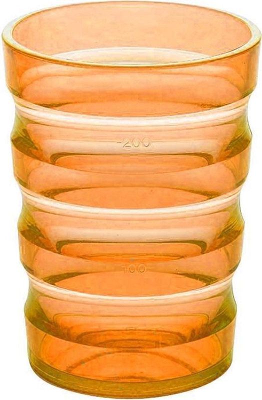 Comforthulpmiddelen - Ribbelbeker Sure Grip - Oranje