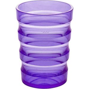 Comforthulpmiddelen - Ribbelbeker Sure Grip - Violet