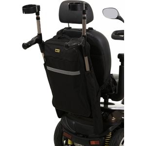 Grote Universele Rolstoeltas / Scootmobieltas Met Krukhouder
