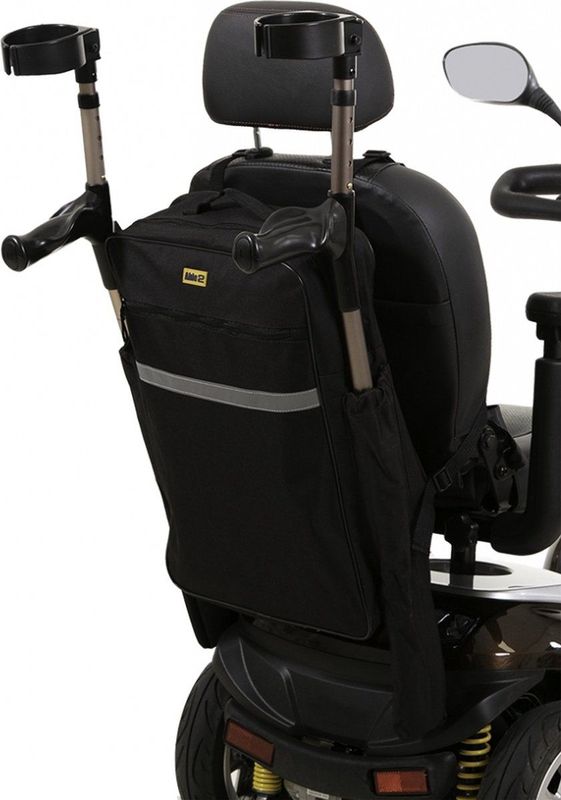 Grote Universele Rolstoeltas / Scootmobieltas Met Krukhouder