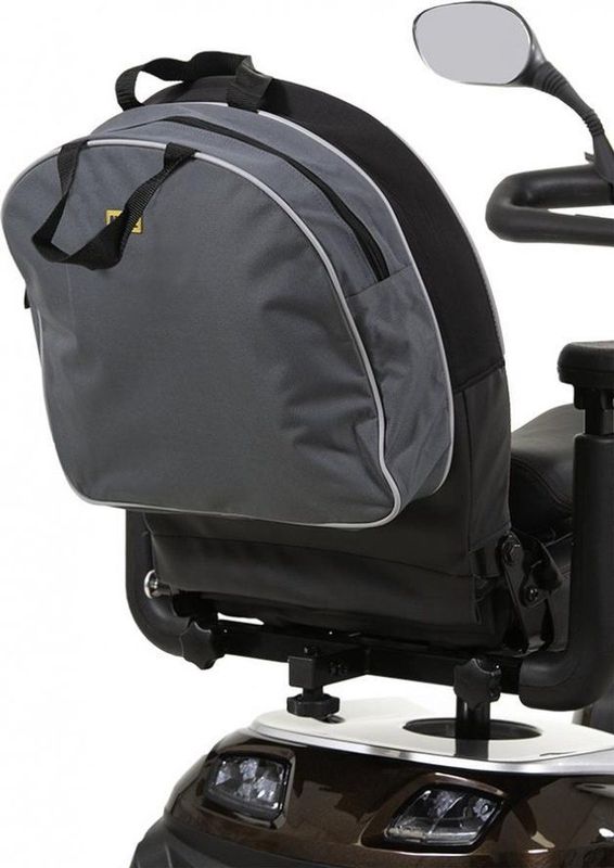 Scootmobieltas over rugsteun - grijs