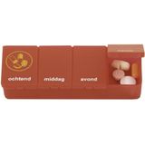 Able 2 - Pillendoos - Rood - 1 Dag - 4 Vaks