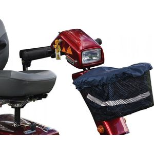 Splash - Scootmobielaccessoire - Scootmobiel mandtasje - 100 x 40 cm - blauw - tas voor scootmobiel