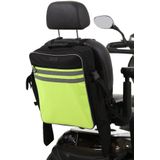 Splash Scootmobieltas High Visible - Met Stokhouder - Over rugsteun - Hulpmiddelen voor ouderen