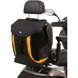 Torba Go Rolstoel & Scootmobieltas - GO De Luxe - Groot - Zwart met Gele streep