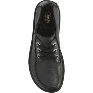 Clarks - Funny Dream - Veterschoenen - Zwart - Leer