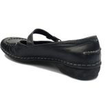 Clarks - Instapper - Lakleer - Zwart