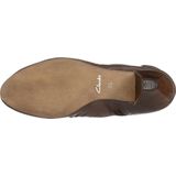 Clarks - Litmus Test - Dames Laars - Grijs - Enkellaarsje met Knoop en Ritssluiting