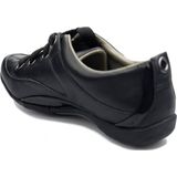 Clarks - Inca Lace - Dames Sneaker - Grijs - Leer - Flexibele PU-zool