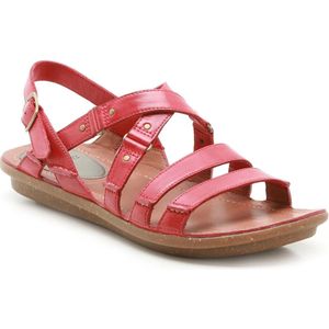 Clarks Powder Puff - dames sandaal - rood - maat 37.5 (EU) 4.5 (UK)