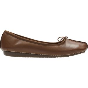 Clarks - Freckle Ice - Ballerina's - Blauw - Leer
