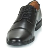 Clarks Tilden Cap heren Oxford Derby, Zwart leder , 39.5 EU