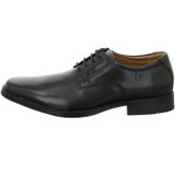 Clarks - Tilden Plain - Schoenen - Zwart - Leer