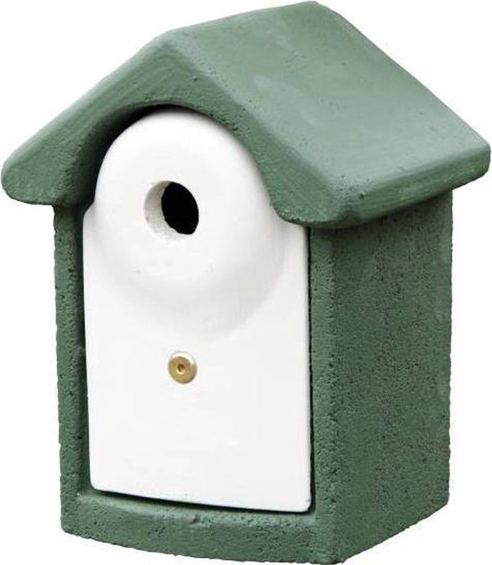 CJ Wildlife - Nestkast WoodStone 28 mm Groen - 10 jaar garantie - FSC-gecertificeerd
