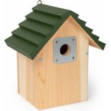 Wildbird Nestkast Vail Met Beschermplaatje - Broeden - 23x18x27 cm Groen