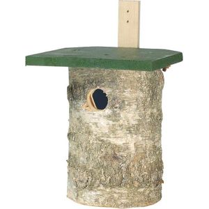 CJ Wildbird Nestkast Berken 21x18x30cm d32mm