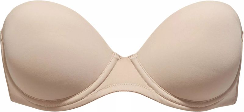 Calvin Klein - Damesbeha zonder Bandjes - Beige - 70A