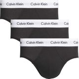 Calvin Klein 3 pack Heren Slip Zwart