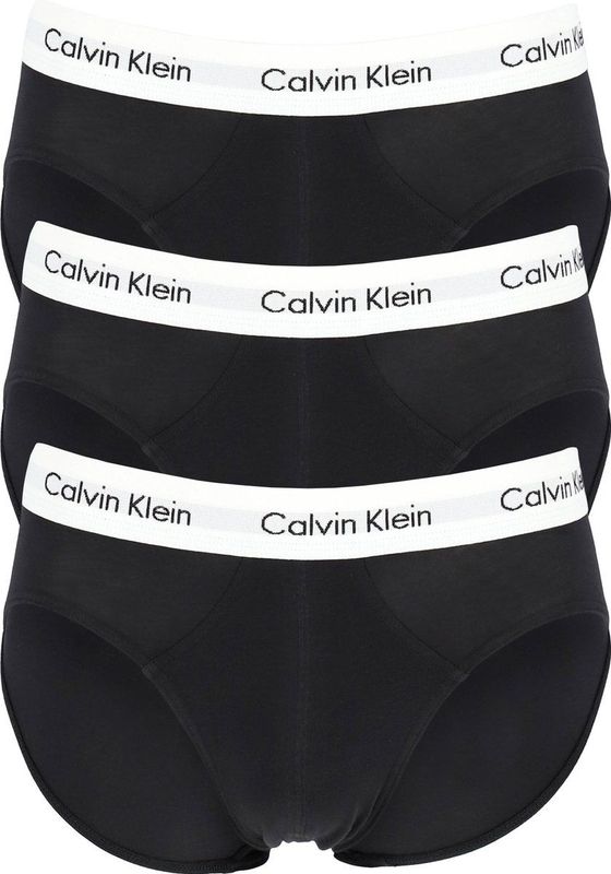 Calvin Klein 3 pack Heren Slip Zwart