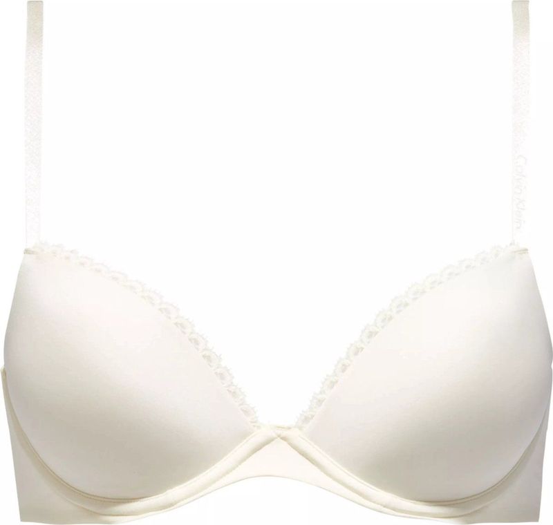 Calvin Klein - Seductive Comfort - Push-up Beha - Ivoor Wit