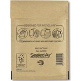 Mail Lite luchtkussenenveloppen, goud, A/000, 110 x 160 mm, doos van 100 stuks