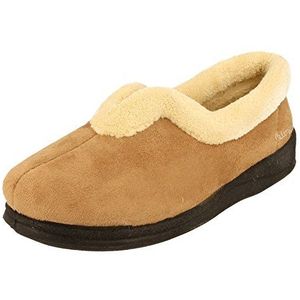 Padders -Dames - taupe - pantoffels - maat 38