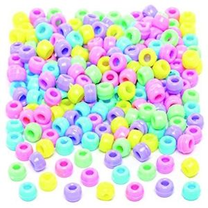 Voordeelpakket pastelkleurige kralen (Pak van 600) Zelf Sieraden Maken