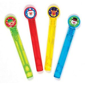 Feestelijke Bellenblaas  (Pak van 8) Kerstmis Sok Vullers