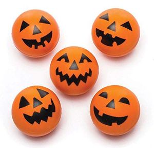 Halloween pompoen stuiterballen (8 stuks) Halloween Speelgoed