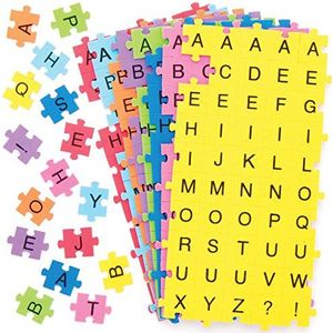 Alfabet Puzzel Stickers van Foam (Pak van 400) Accessoires knutselen