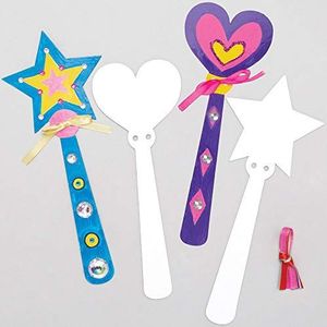 Prinses Staf van Karton (Pak van 10) Knutselen Van Karton En Papier