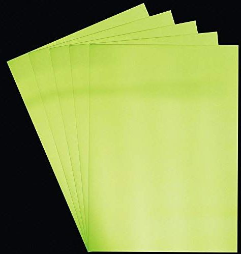 Glow in the Dark A4 Papier  (Pak van 15) Knutselspullen Voor Halloween