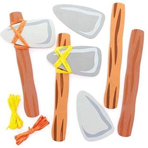 Bijlkits uit het stenen tijdperk  (Pak van 4) Knutselset