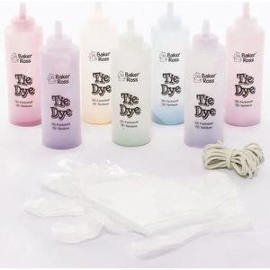 Eenhoorn Kleuren Tie Dye set  (Per pak) Knutselen met Verven