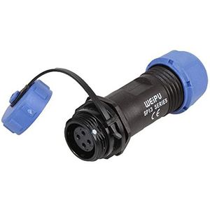PRO ELEC PELR0137 ronde schroefdraadaansluiting 4-polig 5-8 mm IP68