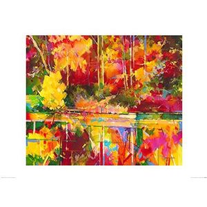 The Art Group Doug Eaton (Early Evening at Waterloo Screens) -Kunstdruk 60 x 80cm, Papier, Multi kleuren, 60 x 80 x 1,3 cm