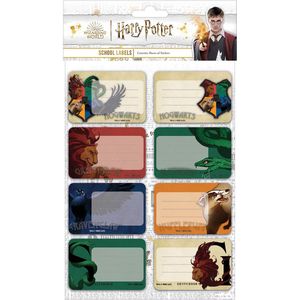 Harry Potter - Intricate Houses - School Labels