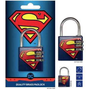 DC COMICS - Hangslot met cijfercode - Superman