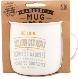 MUG NOMADE - Gepersonaliseerde thee en koffie mok Best of Dads - cadeau voor mannen en vrouwen