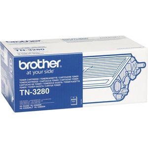 Brother TN-3280 Tonercartridge - Zwart / HC