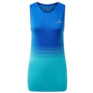 Ronhill Tech Marathon Azurit Hawaii tanktop voor dames, maat 36-42, azuriet/Hawaii