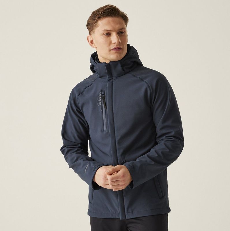 Regatta - X-Pro Repeller - Jas - Zwart - Softshell - Waterafstotend